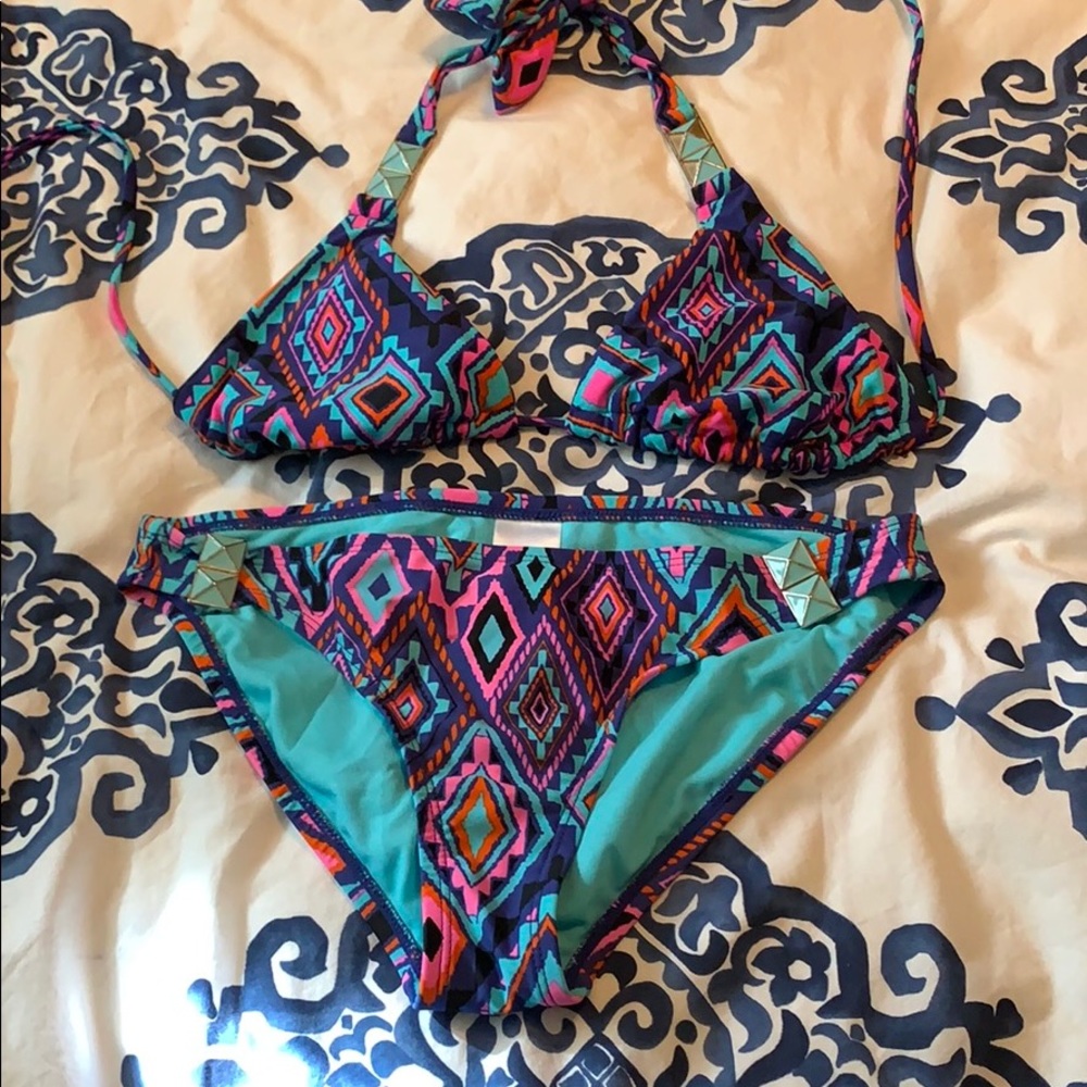 Target small tribal bikini set